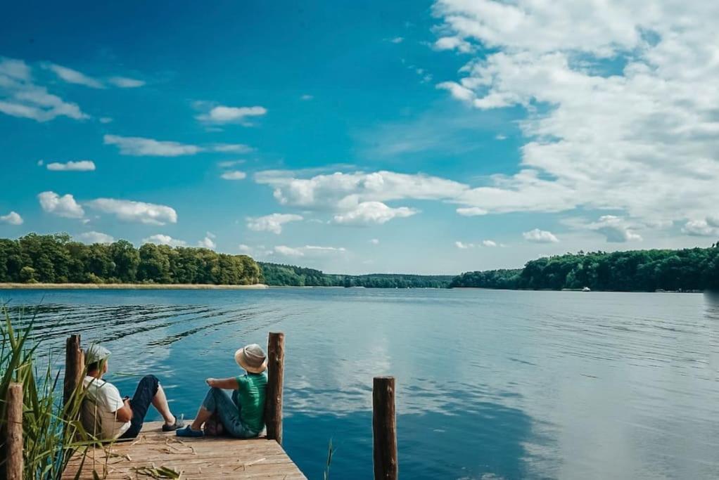 Ferienzimmer Direkt Am See Priepert المظهر الخارجي الصورة